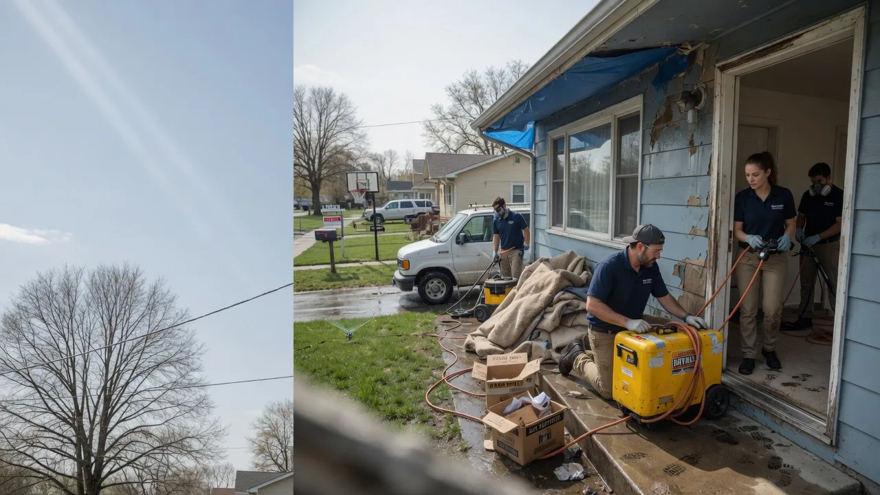 Basement Flood Cleanup in Stevensville, MI near me